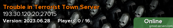 Trouble in Terrorist Town Server