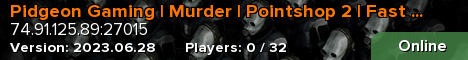 Pidgeon Gaming | Murder | Pointshop 2 | Fast DL