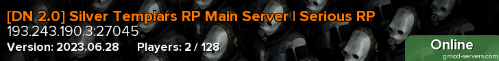 [DN 2.0] Silver Templars RP Main Server | Serious RP