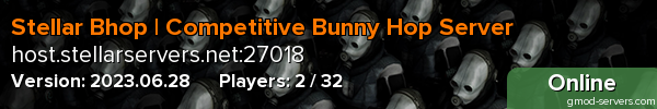 Stellar Bhop | Competitive Bunny Hop Server