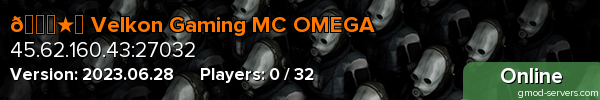 🌟★▶ Velkon Gaming MC OMEGA