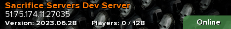 Sacrifice Servers Dev Server