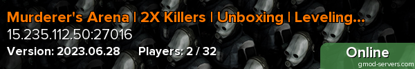 Murderer's Arena | 2X Killers | Unboxing | Leveling |