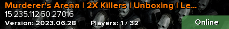 Murderer's Arena | 2X Killers | Unboxing | Leveling |
