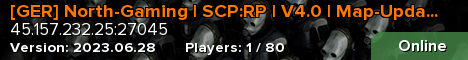 [GER] North-Gaming | SCP:RP | V3.1 | discord.gg/north-gaming