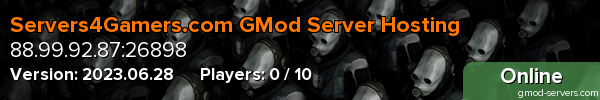 Servers4Gamers.com GMod Server Hosting