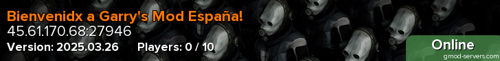 Bienvenidx a Garry's Mod España!