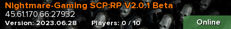 Nightmare-Gaming SCP:RP V2.0.1 Beta