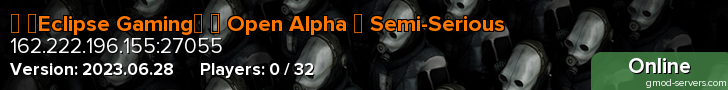 ❂ ❰Eclipse Gaming❱ ┃ Open Alpha ┃ Semi-Serious