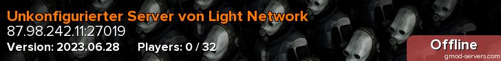 Unkonfigurierter Server von Light Network