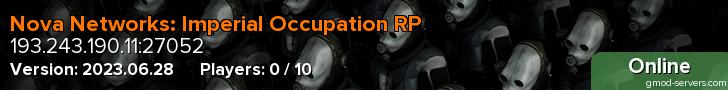 Nova Networks: Imperial Occupation RP