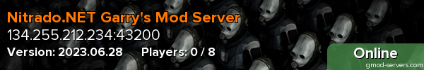 Nitrado.NET Garry's Mod Server