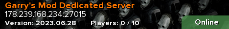 Garry's Mod Dedicated Server