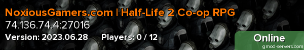 NoxiousGamers.com | Half-Life 2 Co-op RPG