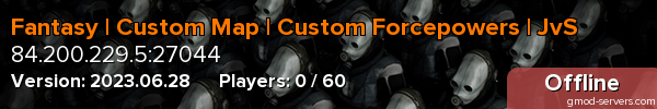 Fantasy | Custom Map | Custom Forcepowers | JvS