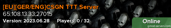 [EU][GER/ENG]CSGN TTT Server