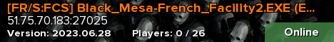 [FR/S:FCS] Black_Mesa-French_Facility2.EXE (En Maintenance)