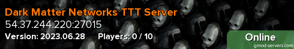 Dark Matter Networks TTT Server