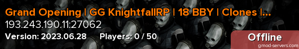 GG KnightfallRP | IN DEVELOPMENT