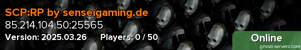 SCP:RP by senseigaming.de