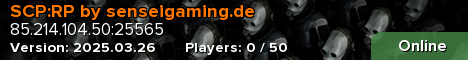SCP:RP by senseigaming.de