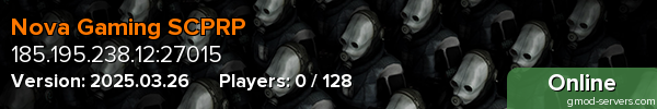 Nova Gaming SCPRP