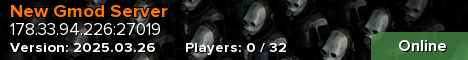 New Gmod Server