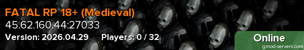 FATAL RP 18+ (Medieval)