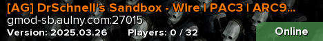[AG] DrSchnell's Sandbox - Wire | PAC3 | ARC9 | LVS (WIP)