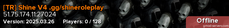 [TR] Shine V4 .gg/shineroleplay