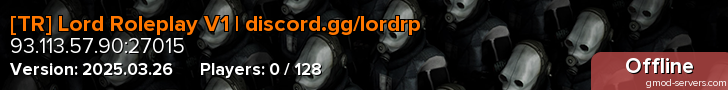 [TR] Lord Roleplay V1 | discord.gg/lordrp