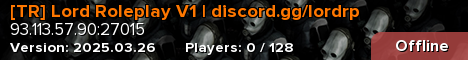 [TR] Lord Roleplay V1 | discord.gg/lordrp