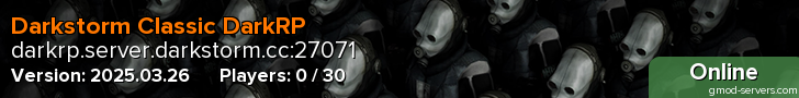 Darkstorm Classic DarkRP