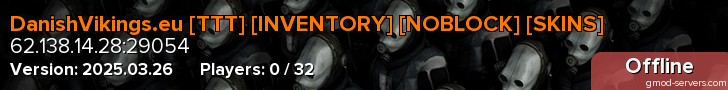 DanishVikings.eu [TTT] [INVENTORY] [NOBLOCK] [SKINS]