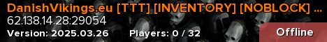 DanishVikings.eu [TTT] [INVENTORY] [NOBLOCK] [SKINS]