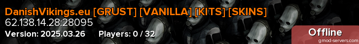 DanishVikings.eu [GRUST] [VANILLA] [KITS] [SKINS]