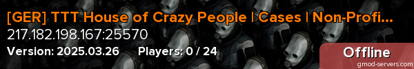 [GER] TTT House of Crazy People | Cases | Non-Profit | Quest