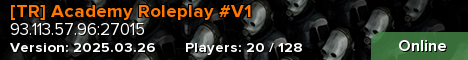 [TR] Academy Roleplay #V1