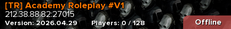 [TR] Academy Roleplay #V1